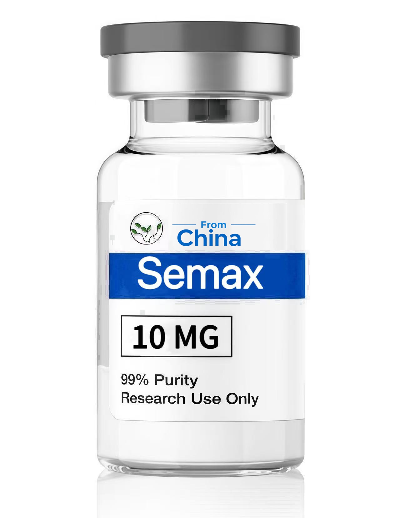 Research peptide vial produced via modern solid-phase synthesis